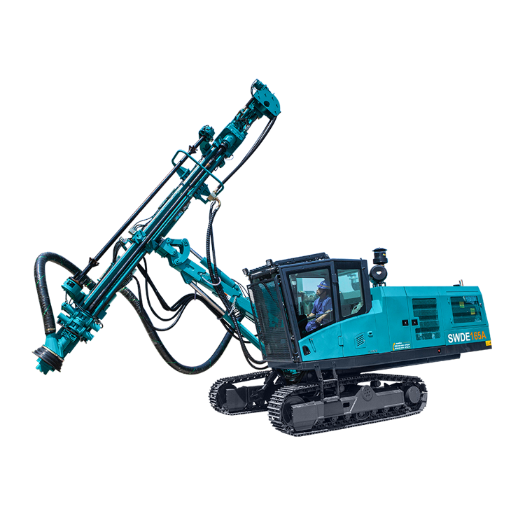 SWDE165A double rotary head coal mine drilling mining top hammer